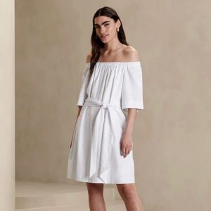 Banana Republic Factory Linen Blend Dress